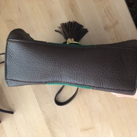 Talbots Suede/Leather Crossbody Bag - Picture 2 of 4